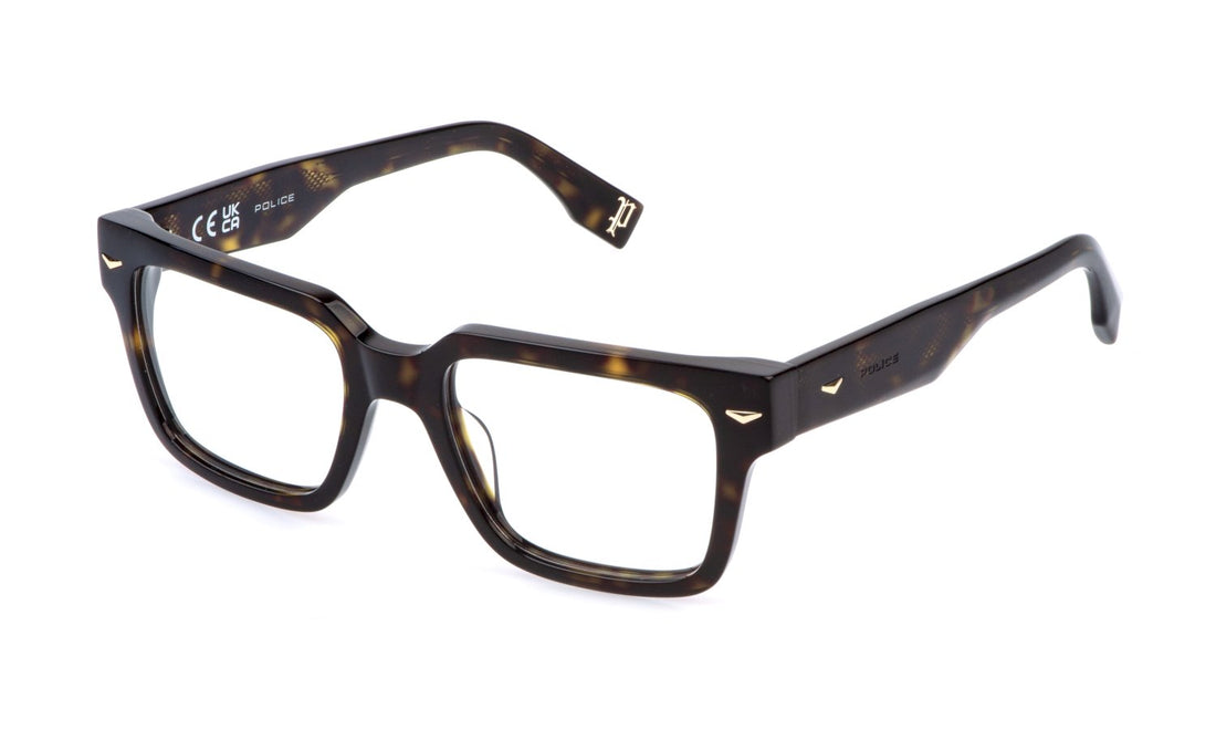 Translation missing: es.seo.product.type.gafas-graduadas police vplq73 722y havana square masculino talla 53mm - Translation missing: es.seo.product.alt.imagen-principal