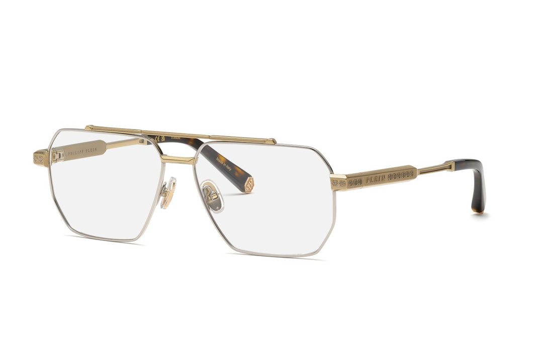 Translation missing: es.seo.product.type.gafas-graduadas philipp plein vpp157m 0544 dorado geometric masculino talla 58mm - Translation missing: es.seo.product.alt.imagen-principal