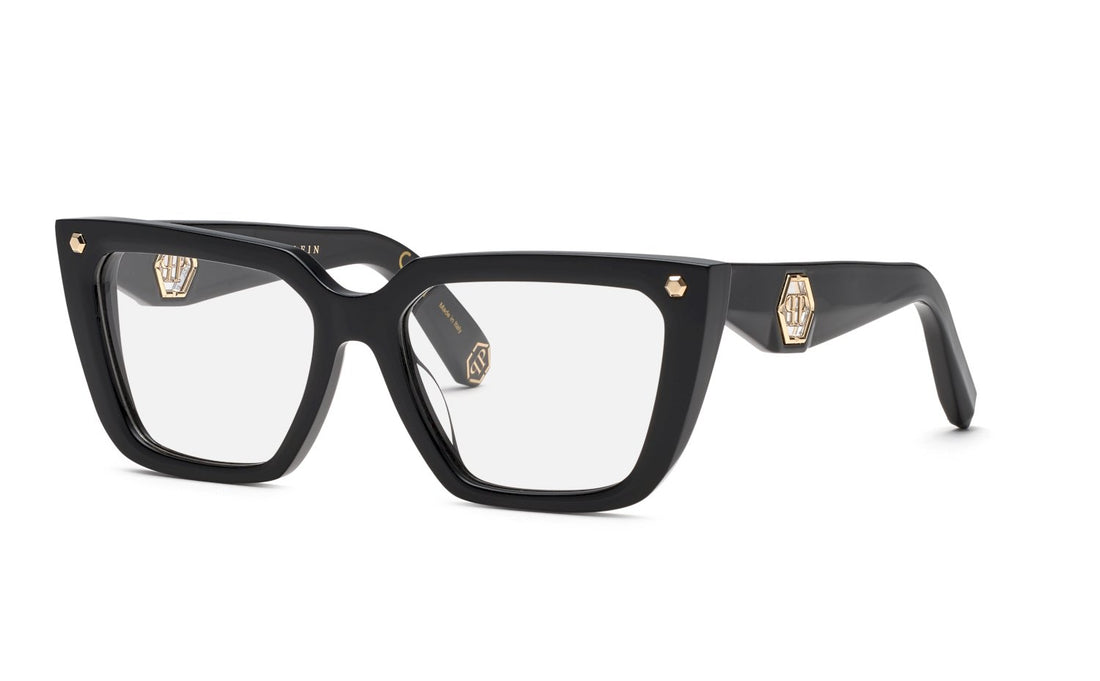 Translation missing: es.seo.product.type.gafas-graduadas philipp plein vpp191 0700 negro square femenino talla 55mm - Translation missing: es.seo.product.alt.imagen-principal