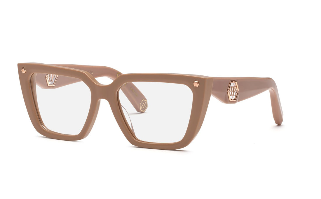 Translation missing: es.seo.product.type.gafas-graduadas philipp plein vpp191 09lh beige square femenino talla 55mm - Translation missing: es.seo.product.alt.imagen-principal