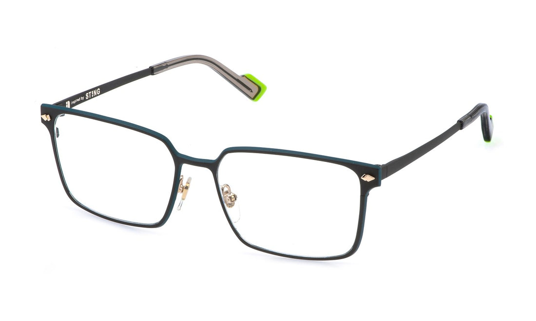 Translation missing: es.seo.product.type.gafas-graduadas sting vst553 08gp verde square masculino talla 56mm - Translation missing: es.seo.product.alt.imagen-principal