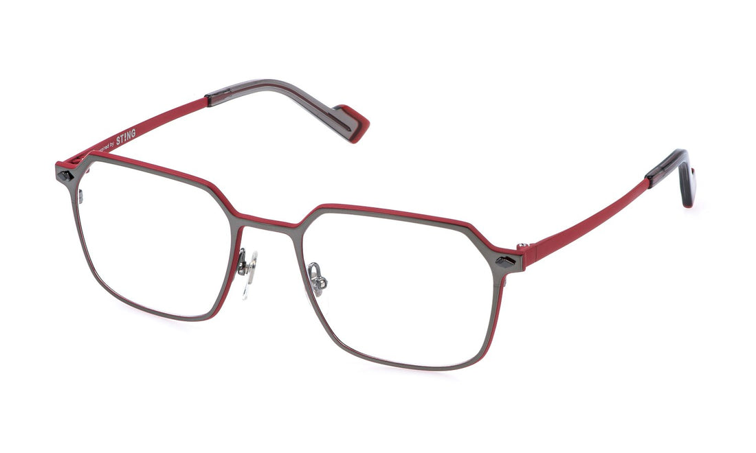 Translation missing: es.seo.product.type.gafas-graduadas sting vst554 0597 plateado square masculino talla 53mm - Translation missing: es.seo.product.alt.imagen-principal
