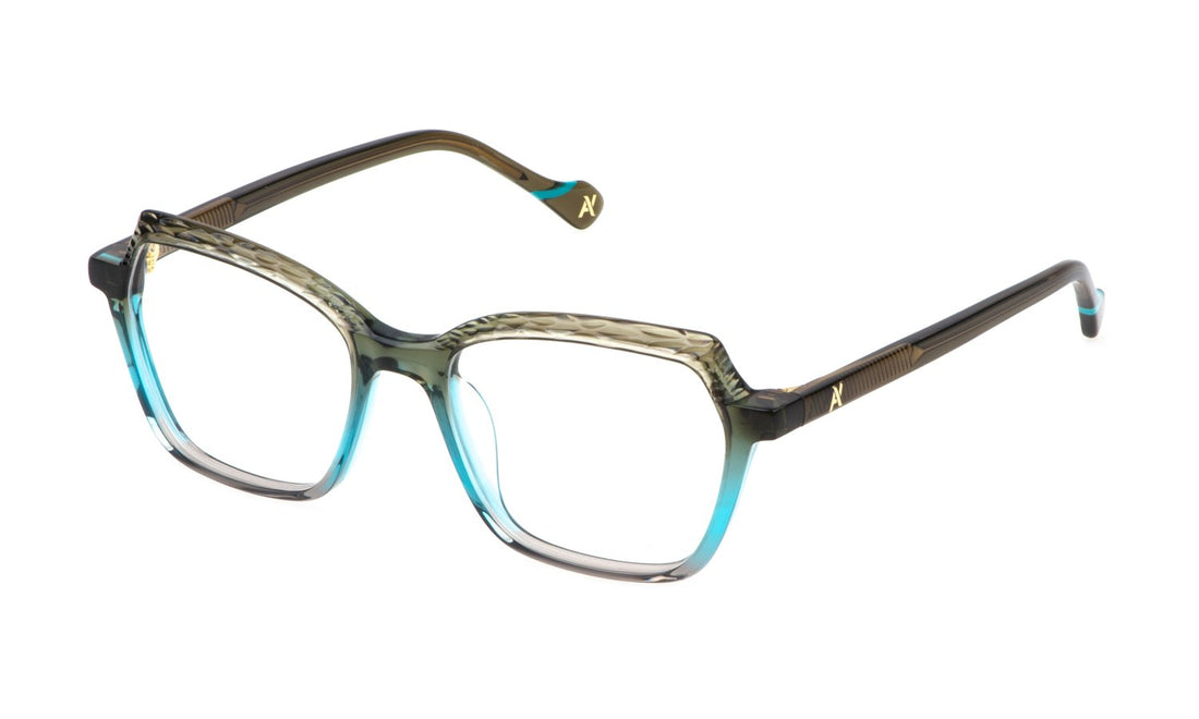 Translation missing: es.seo.product.type.gafas-graduadas yalea vya169l 0c44 verde geometric femenino talla 51mm - Translation missing: es.seo.product.alt.imagen-principal