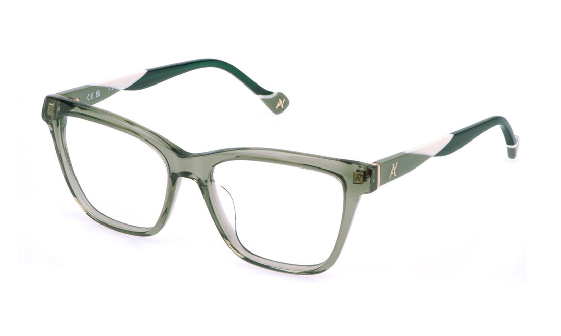 Translation missing: es.seo.product.type.gafas-graduadas yalea vya181 0804 verde square femenino talla 53mm - Translation missing: es.seo.product.alt.imagen-principal