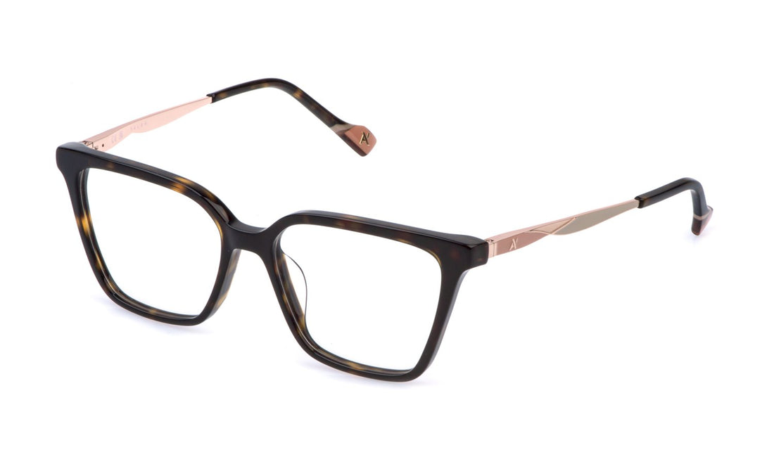 Translation missing: es.seo.product.type.gafas-graduadas yalea vya182 0722 havana square femenino talla 53mm - Translation missing: es.seo.product.alt.imagen-principal