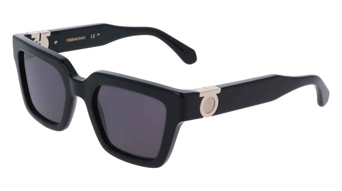 Translation missing: es.seo.product.type.gafas-de-sol ferragamo sf2066s 001 negro square femenino talla 52mm - Translation missing: es.seo.product.alt.imagen-secundaria