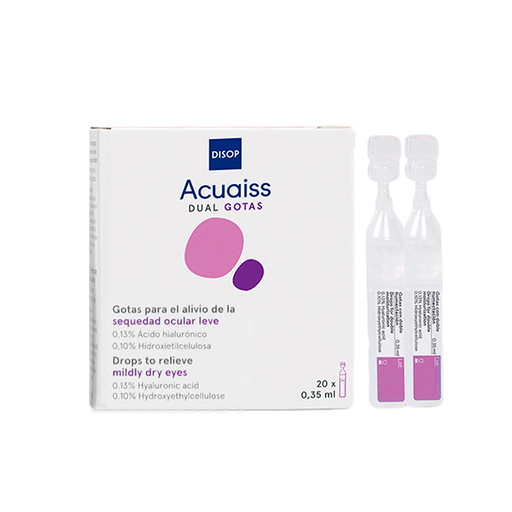 DISOP ACUAISS DUAL GOTAS MONODOSIS 20 X 0.35 ML
