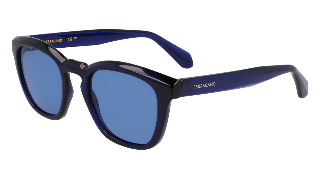 Translation missing: es.seo.product.type.gafas-de-sol ferragamo sf2040se 432 azul square unisex talla 50mm - Translation missing: es.seo.product.alt.imagen-secundaria