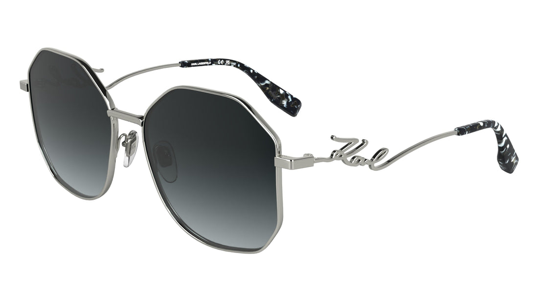 Translation missing: es.seo.product.type.gafas-de-sol karl lagerfeld kl358s 040 plateado rectangular femenino talla 57mm - Translation missing: es.seo.product.alt.imagen-secundaria
