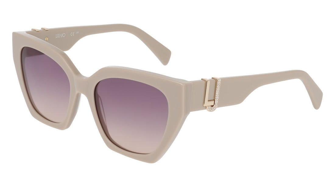 Translation missing: es.seo.product.type.gafas-de-sol liu jo lj814sr 264 beige cat eye femenino talla 55mm - Translation missing: es.seo.product.alt.imagen-secundaria