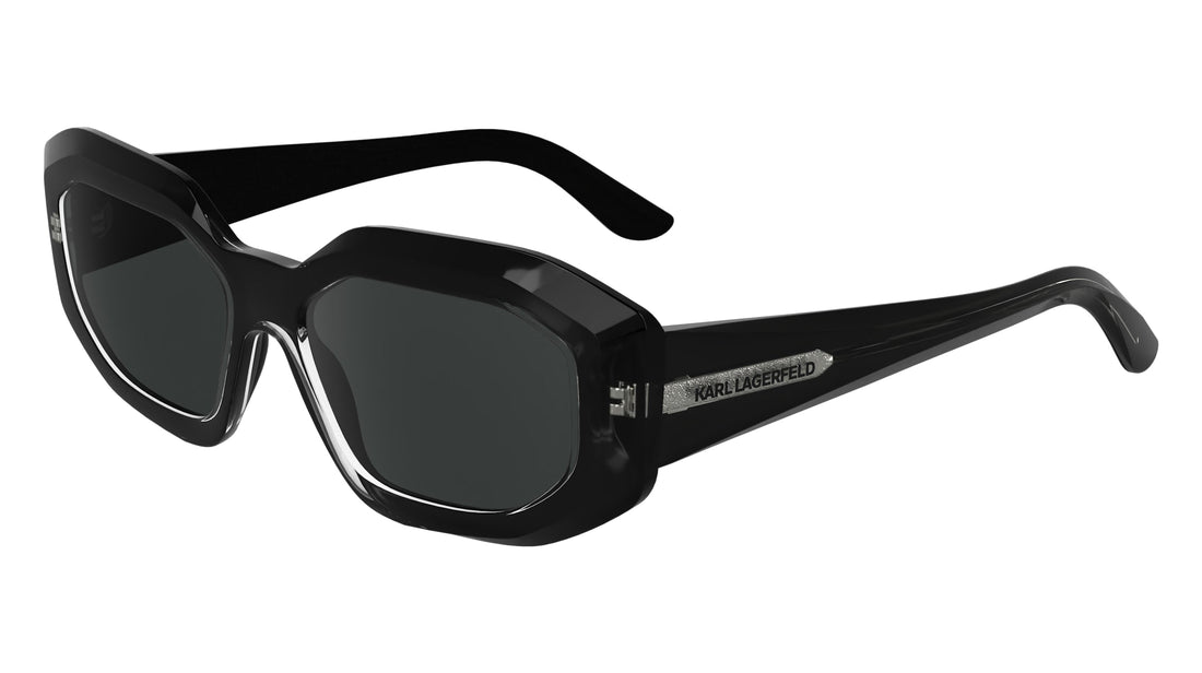 Translation missing: es.seo.product.type.gafas-de-sol karl lagerfeld kl6167s 001 negro rectangular femenino talla 53mm - Translation missing: es.seo.product.alt.imagen-secundaria