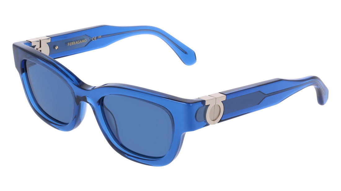 Translation missing: es.seo.product.type.gafas-de-sol ferragamo sf2067s 432 azul rectangular femenino talla 52mm - Translation missing: es.seo.product.alt.imagen-secundaria