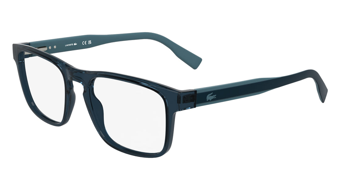 Translation missing: es.seo.product.type.gafas-graduadas lacoste l2972 410 azul rectangular masculino talla 54mm - Translation missing: es.seo.product.alt.imagen-secundaria