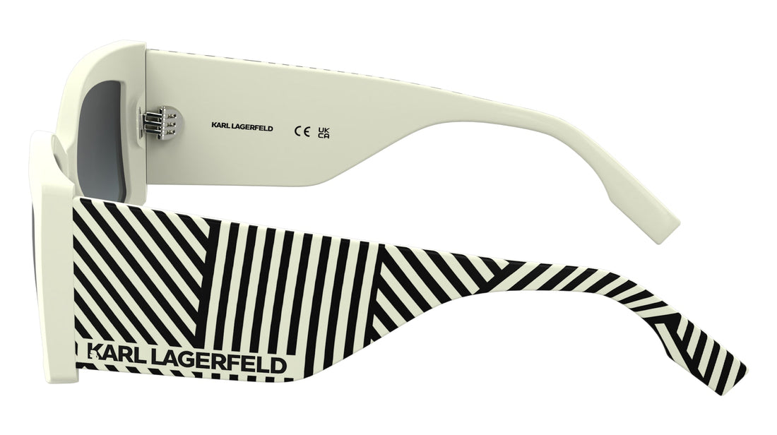 Translation missing: es.seo.product.type.gafas-de-sol karl lagerfeld kl6183s 105 blanco rectangular femenino talla 53mm - Translation missing: es.seo.product.alt.imagen-secundaria