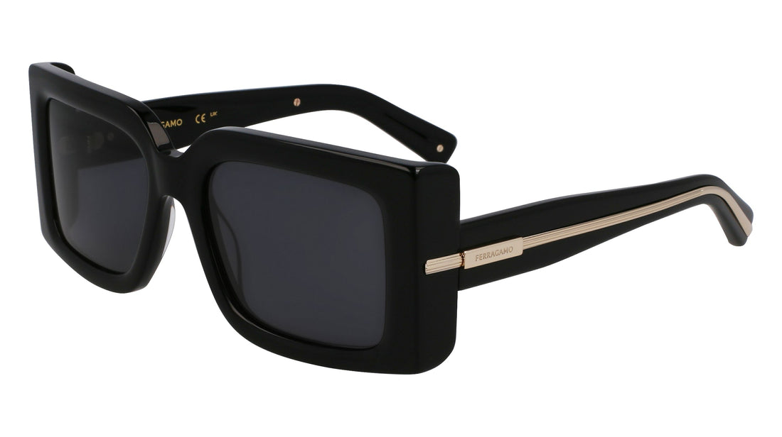 Translation missing: es.seo.product.type.gafas-de-sol ferragamo sf2032s 001 negro rectangular femenino talla 55mm - Translation missing: es.seo.product.alt.imagen-secundaria