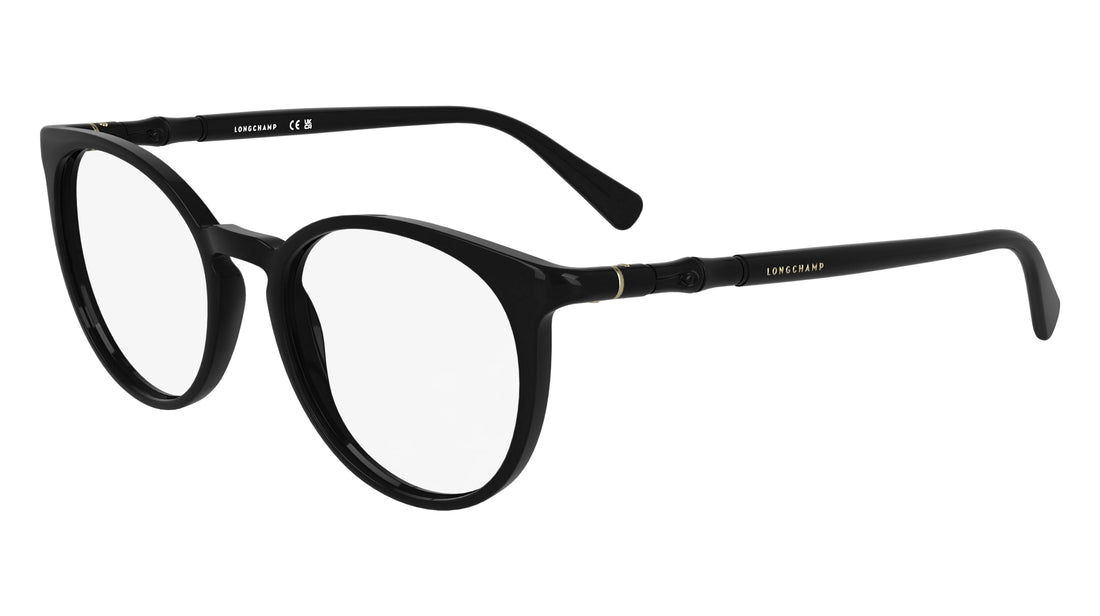 Translation missing: es.seo.product.type.gafas-graduadas longchamp lo2768 001 negro round femenino talla 52mm - Translation missing: es.seo.product.alt.imagen-secundaria