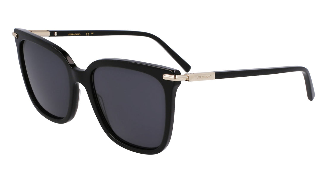 Translation missing: es.seo.product.type.gafas-de-sol ferragamo sf2037s 001 negro square femenino talla 56mm - Translation missing: es.seo.product.alt.imagen-secundaria