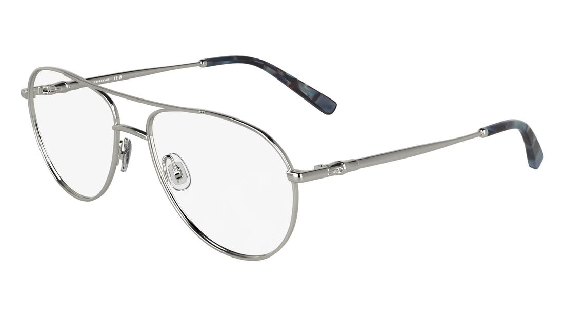 Translation missing: es.seo.product.type.gafas-graduadas longchamp lo2171 040 plateado pilot femenino talla 57mm - Translation missing: es.seo.product.alt.imagen-secundaria