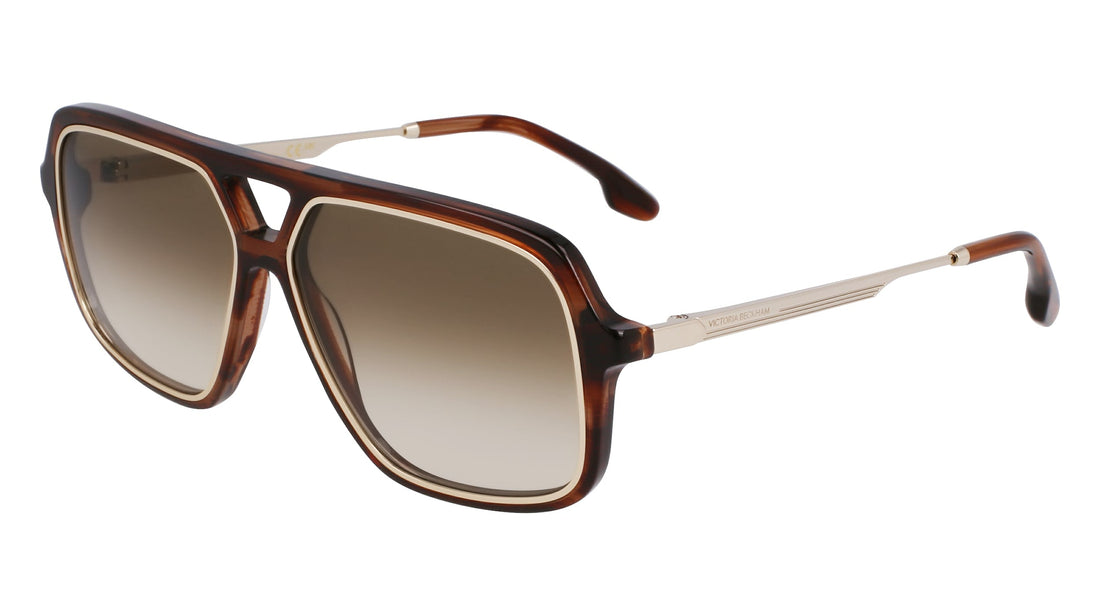 Translation missing: es.seo.product.type.gafas-de-sol victoria beckham vb246s 227 marron rectangular femenino talla 58mm - Translation missing: es.seo.product.alt.imagen-secundaria