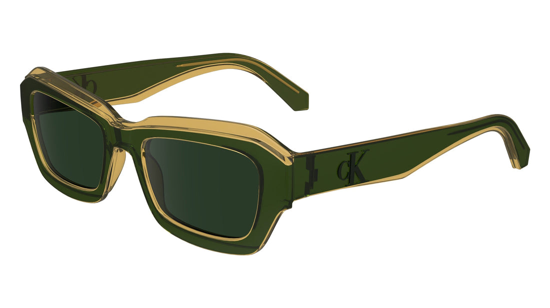 Translation missing: es.seo.product.type.gafas-de-sol calvin klein jeans ckj24608s 306 verde rectangular unisex talla 52mm - Translation missing: es.seo.product.alt.imagen-secundaria