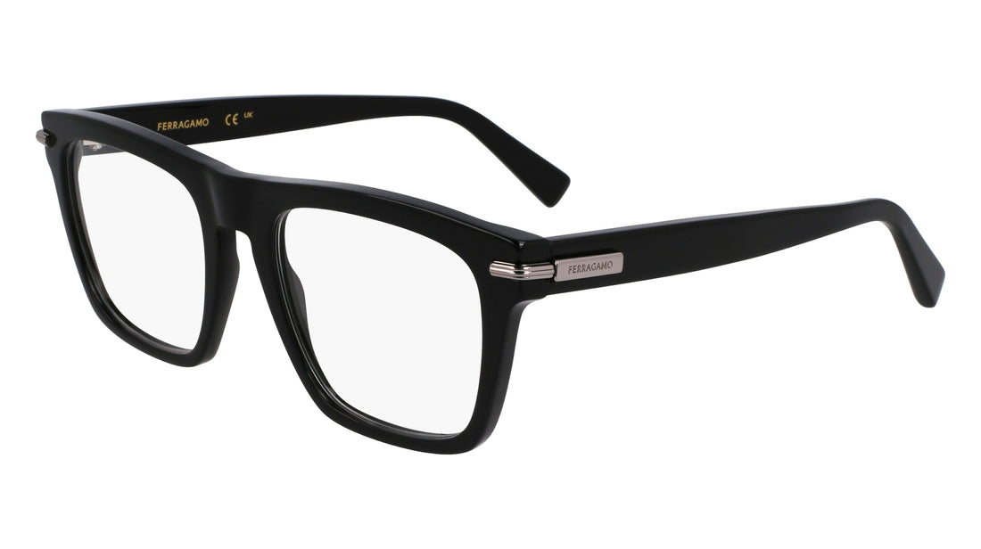 Translation missing: es.seo.product.type.gafas-graduadas ferragamo sf3015 001 negro masculino talla 53mm - Translation missing: es.seo.product.alt.imagen-secundaria