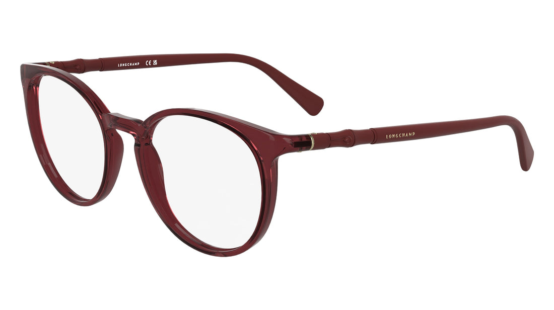 Translation missing: es.seo.product.type.gafas-graduadas longchamp lo2768 601 rojo round femenino talla 52mm - Translation missing: es.seo.product.alt.imagen-secundaria