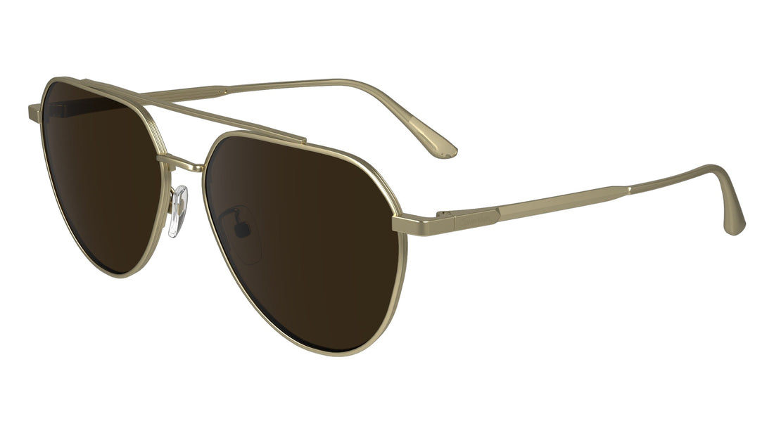 Translation missing: es.seo.product.type.gafas-de-sol calvin klein ck24100s 720 amarillo pilot unisex talla 57mm - Translation missing: es.seo.product.alt.imagen-secundaria