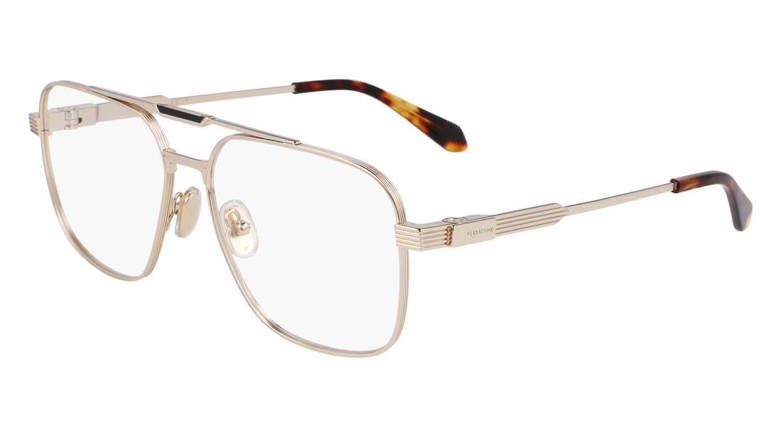 Translation missing: es.seo.product.type.gafas-graduadas ferragamo sf2591 710 dorado masculino talla 57mm - Translation missing: es.seo.product.alt.imagen-secundaria
