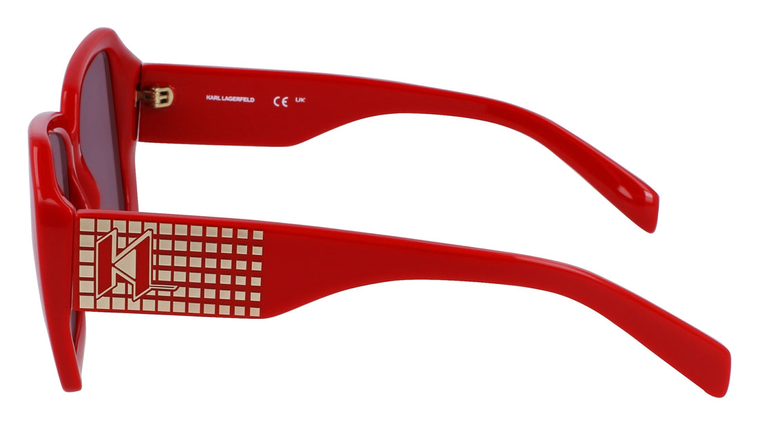 Translation missing: es.seo.product.type.gafas-de-sol karl lagerfeld kl6140s 600 rojo rectangular femenino talla 53mm - Translation missing: es.seo.product.alt.imagen-secundaria