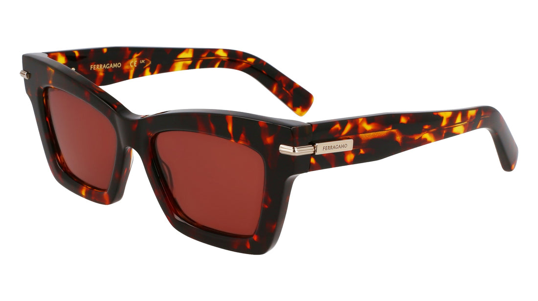 Translation missing: es.seo.product.type.gafas-de-sol ferragamo sf2031s 242 tortuga square femenino talla 52mm - Translation missing: es.seo.product.alt.imagen-secundaria