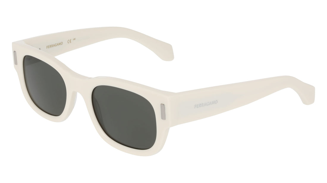 Translation missing: es.seo.product.type.gafas-de-sol ferragamo sf2064se 103 blanco rectangular masculino talla 51mm - Translation missing: es.seo.product.alt.imagen-secundaria