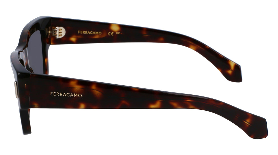 Translation missing: es.seo.product.type.gafas-de-sol ferragamo sf2011s 242 tortoise rectangular masculino talla 53mm - Translation missing: es.seo.product.alt.imagen-secundaria