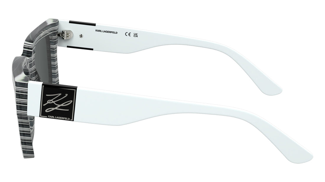 Translation missing: es.seo.product.type.gafas-de-sol karl lagerfeld kl6182s 008 negro rectangular unisex talla 51mm - Translation missing: es.seo.product.alt.imagen-secundaria