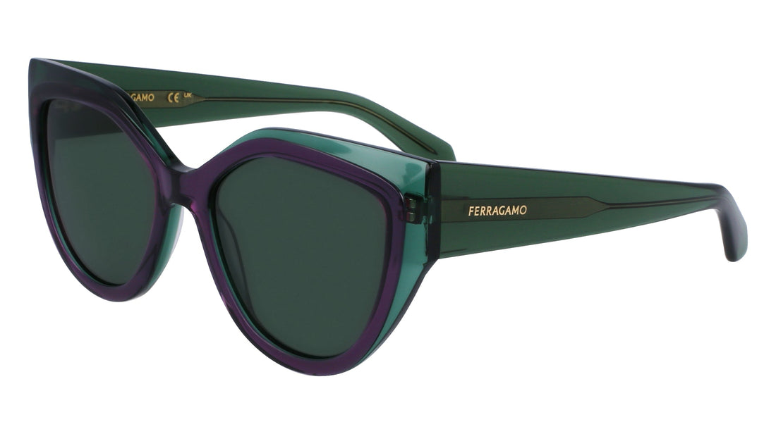 Translation missing: es.seo.product.type.gafas-de-sol ferragamo sf2004s 318 verde cat eye femenino talla 53mm - Translation missing: es.seo.product.alt.imagen-secundaria