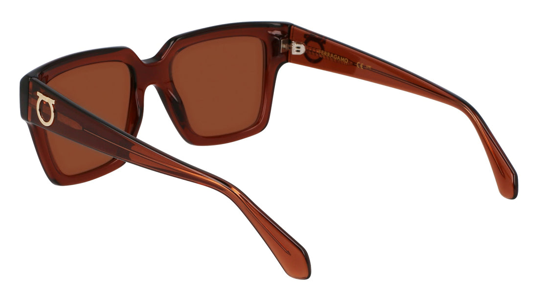 Translation missing: es.seo.product.type.gafas-de-sol ferragamo sf2014s 232 marron rectangular femenino talla 54mm - Translation missing: es.seo.product.alt.imagen-secundaria