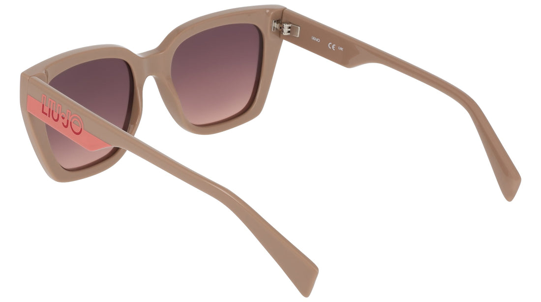 Translation missing: es.seo.product.type.gafas-de-sol liu jo lj808s 278 beige rectangular femenino talla 53mm - Translation missing: es.seo.product.alt.imagen-secundaria