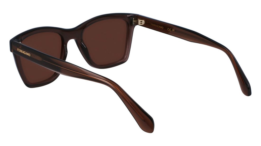 Translation missing: es.seo.product.type.gafas-de-sol ferragamo sf2001s 232 marron square unisex talla 54mm - Translation missing: es.seo.product.alt.imagen-secundaria