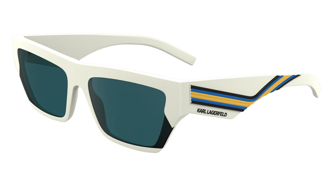 Translation missing: es.seo.product.type.gafas-de-sol karl lagerfeld kl6163s 105 blanco rectangular unisex talla 59mm - Translation missing: es.seo.product.alt.imagen-secundaria