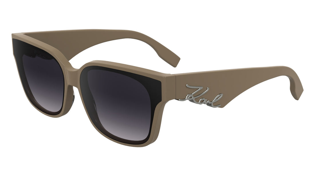 Translation missing: es.seo.product.type.gafas-de-sol karl lagerfeld kl6161s 272 beige square femenino talla 63mm - Translation missing: es.seo.product.alt.imagen-secundaria