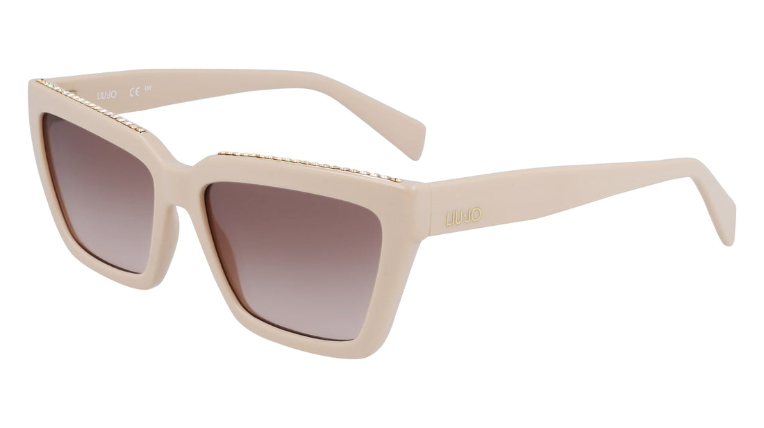 Translation missing: es.seo.product.type.gafas-de-sol liu jo lj793sr 264 beige rectangular femenino talla 57mm - Translation missing: es.seo.product.alt.imagen-secundaria