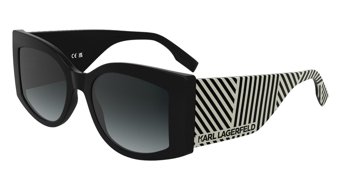 Translation missing: es.seo.product.type.gafas-de-sol karl lagerfeld kl6183s 001 negro rectangular femenino talla 53mm - Translation missing: es.seo.product.alt.imagen-secundaria