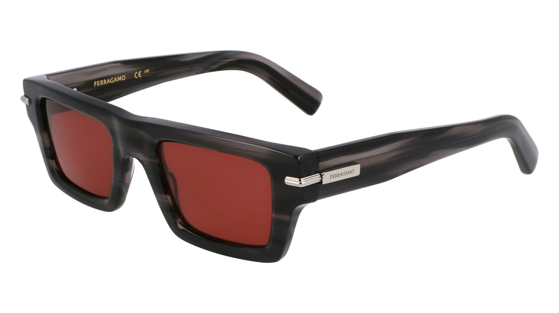 Translation missing: es.seo.product.type.gafas-de-sol ferragamo sf2034s 014 gris rectangular masculino talla 50mm - Translation missing: es.seo.product.alt.imagen-secundaria