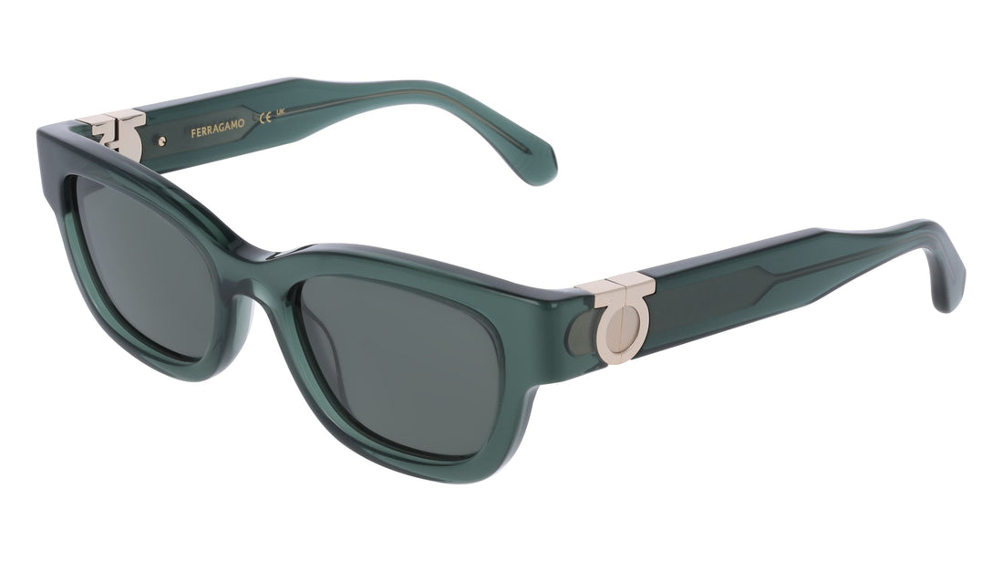 Translation missing: es.seo.product.type.gafas-de-sol ferragamo sf2067s 317 verde rectangular femenino talla 52mm - Translation missing: es.seo.product.alt.imagen-principal