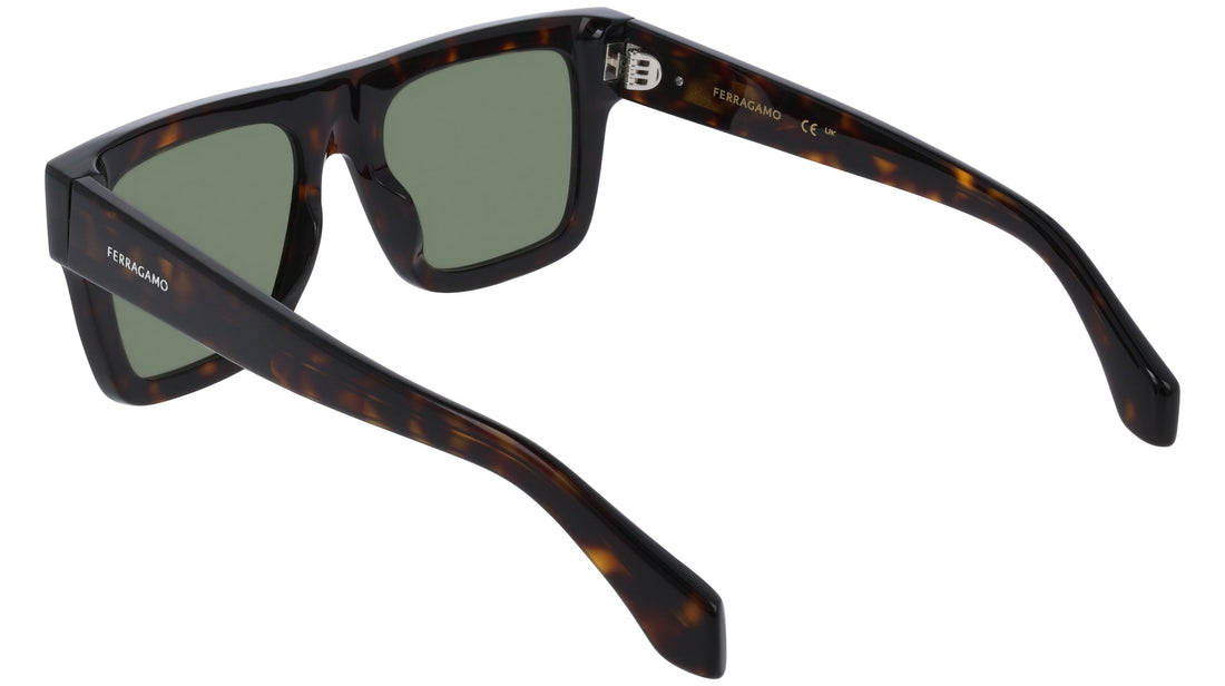 Translation missing: es.seo.product.type.gafas-de-sol ferragamo sf2063se 242 tortuga square masculino talla 53mm - Translation missing: es.seo.product.alt.imagen-secundaria