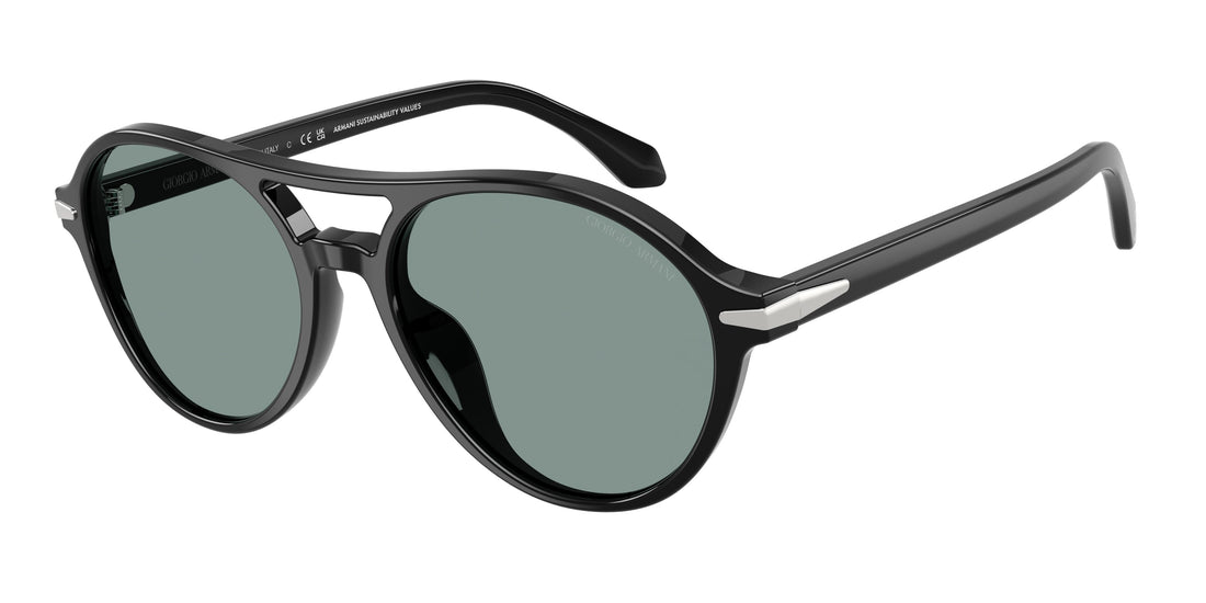 Translation missing: es.seo.product.type.gafas-de-sol giorgio armani ar8236u 507556 negro round masculino talla 55mm - Translation missing: es.seo.product.alt.imagen-principal