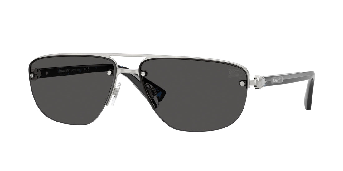 Translation missing: es.seo.product.type.gafas-de-sol burberry be3164 100587 plateado irregular masculino talla 62mm - Translation missing: es.seo.product.alt.imagen-principal