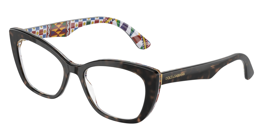 Translation missing: es.seo.product.type.gafas-graduadas dolce & gabbana dg3360 3217 havana cat eye femenino talla 54mm - Translation missing: es.seo.product.alt.imagen-principal