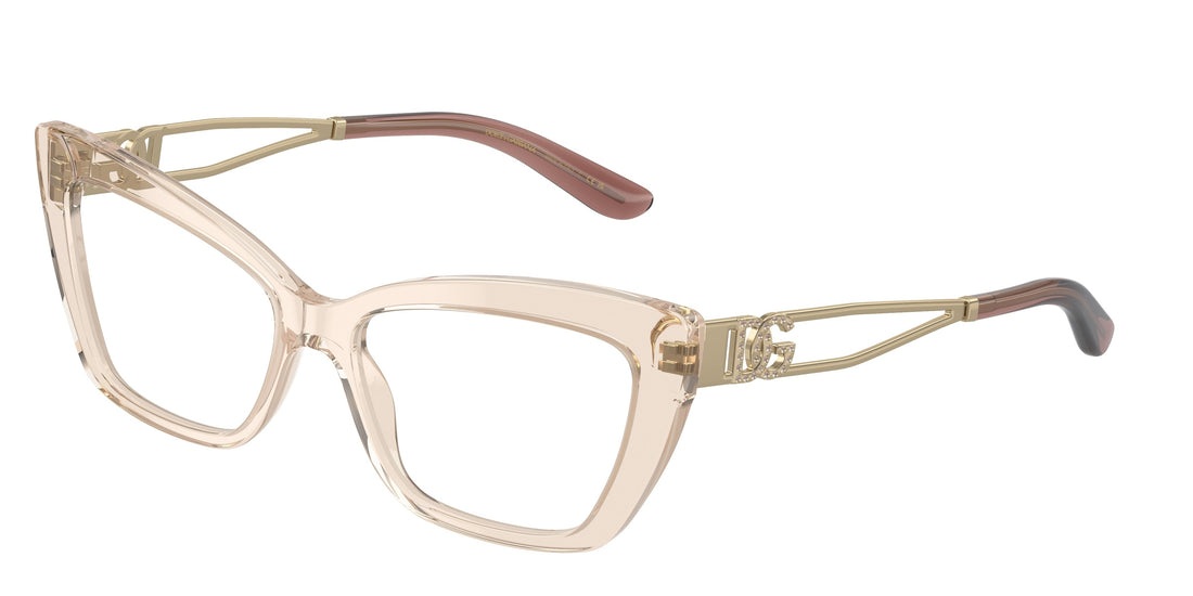 Translation missing: es.seo.product.type.gafas-graduadas dolce & gabbana dg3375b 3432 marron cat eye femenino talla 55mm - Translation missing: es.seo.product.alt.imagen-principal