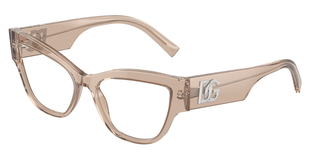 Translation missing: es.seo.product.type.gafas-graduadas dolce & gabbana dg3378 3432 marron cat eye femenino talla 55mm - Translation missing: es.seo.product.alt.imagen-principal