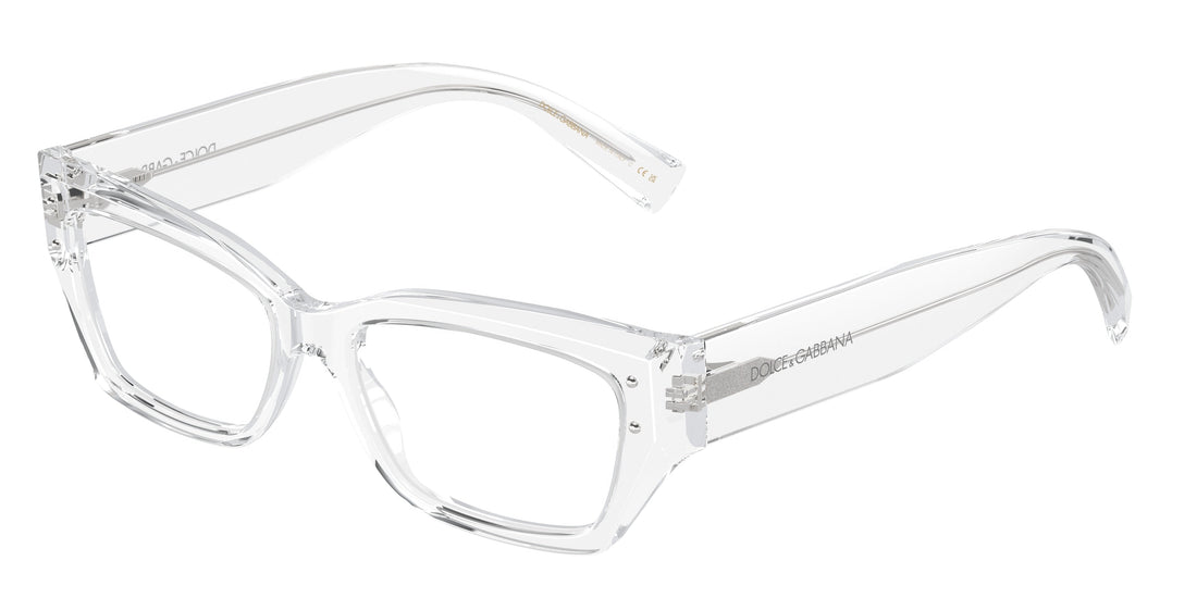 Translation missing: es.seo.product.type.gafas-graduadas dolce & gabbana dg3387 3133 transparente rectangular femenino talla 53mm - Translation missing: es.seo.product.alt.imagen-principal